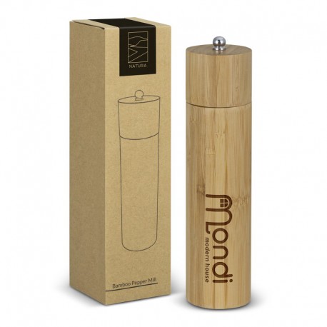 Homeware Products - Bamboo Pepper Mill