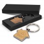 Metal Keyrings - Santo House Shaped Key Ring