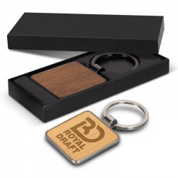 Metal Keyrings - Santo Key Ring - Square