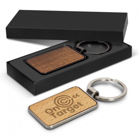 Metal Keyrings - Santo Key Ring - Rectangle
