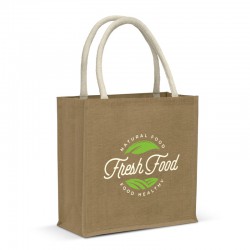 Calico & Jute Bags - Monza Starch Jute Tote Bag
