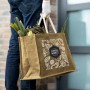 Calico & Jute Bags - Torino Starch Jute Tote Bag