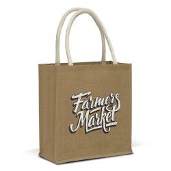 Calico & Jute Bags - Lanza Starch Jute Tote Bag