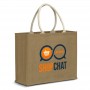 Calico & Jute Bags - Modena Starch Jute Tote Bag