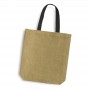 Calico & Jute Bags - Thera Jute Tote Bag - Coloured Handles