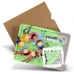 Executive Games - Wooden 12 Piece Puzzle