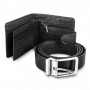 Pierre Cardin Leather Wallet Belt Gift Set