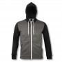Hoodies - SOLS Silver Unisex Zipped Sweatshirt