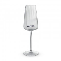 Printed Glasses, Cups & Tumblers - Luigi Bormioli Optica Flute