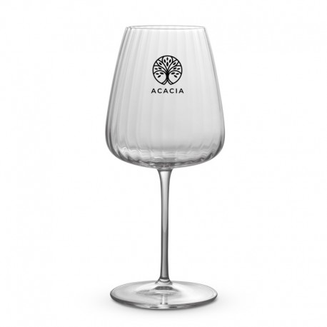 Printed Glasses, Cups & Tumblers - Luigi Bormioli Optica Bordeaux Glass