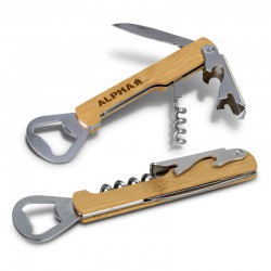 Bottle Openers - Bamboo Wine Waiters Knife