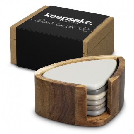 Coasters - Keepsake Pebble Coaster Set