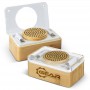Speakers - Bamboo Wireless Speaker & Earbud Set