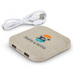 Shopping Tote Bags - Natura Wireless Charger - Square