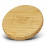 Shopping Tote Bags - Vita Bamboo Wireless Charger - Round
