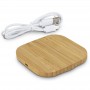 Shopping Tote Bags - Vita Bamboo Wireless Charger - Square
