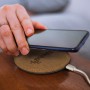 Shopping Tote Bags - Oakridge Wireless Charger - Round