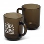 Drink Bottles - Glass - Classic Fume Glass Mug - 250ml