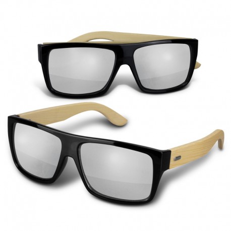 Sunglasses - Maui Mirror Lens Sunglasses - Bamboo