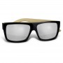 Maui Mirror Lens Sunglasses - Bamboo