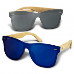 Sunglasses - Ryder Mirror Lens Sunglasses - Bamboo