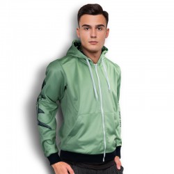Sport Balls - Custom Mens Sports Zipped Hoodie
