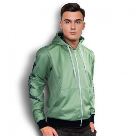 Sport Balls - Custom Mens Sports Zipped Hoodie