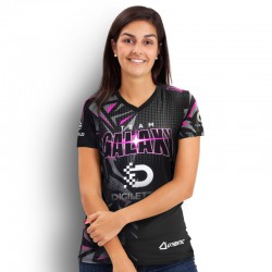 Sport Balls - Custom Womens Sports V-Neck T- Shirt