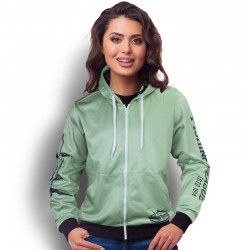 Sport Balls - Custom Womens Sports Zipped Hoodie