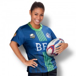 Sport Balls - Custom Womens Rugby T-Shirt