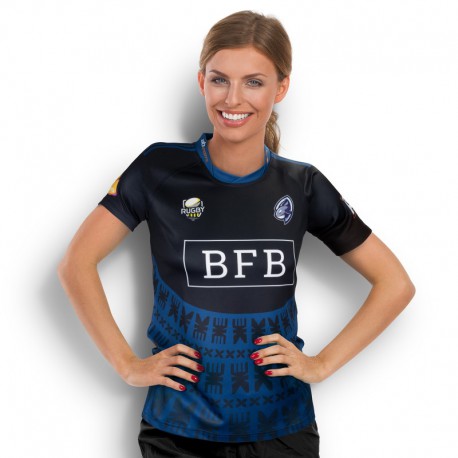Sport Balls - Custom Womens Performance Rugby T-Shirt