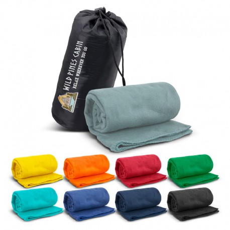 Picnic Blankets - Glasgow Fleece Blanket in Carry Bag