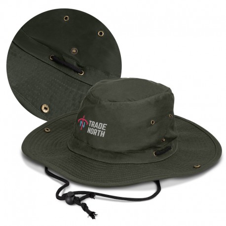 Wide Brim Hats - Oilskin Wide Brim Hat