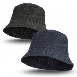 Wide Brim Hats - Beverley Denim Bucket Hat