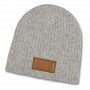 Beanies - Nebraska Heather Cable Knit Beanie With Patch