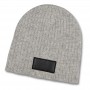 Nebraska Heather Cable Knit Beanie With Patch