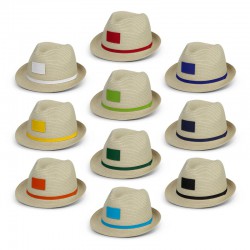 Straw Hats - Bruno Fedora Hat
