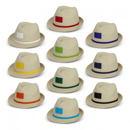 Straw Hats - Bruno Fedora Hat
