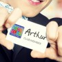 Toys, Games & Novelties - Resin Coated Labels 30mm - Square