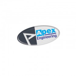 Toys, Games & Novelties - Resin Coated Labels 55 x 24mm - Oval