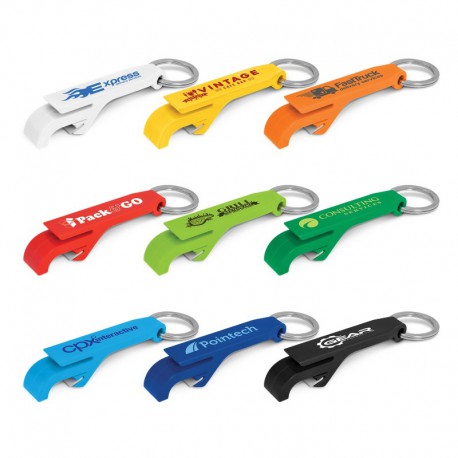 Metal Keyrings - Snappy Bottle Opener Key Ring