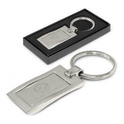Metal Keyrings - Wave Metal Key Ring