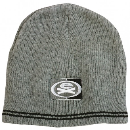 Beanies - Skull Acrylic Beanie with Stripes