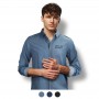 Men's Corporate Shirts - TRENDSWEAR Chester Mens Denim Shirt