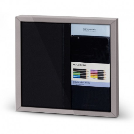 Promotional Journals & Noteboooks - Moleskine Bundle Art Sketching Kit