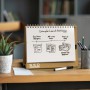 Promotional Journals & Noteboooks - Desk Whiteboard Notebook