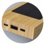 Custom Printed Lanyards - Bamboo Solar Power Bank AUS