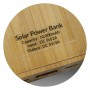 Custom Printed Lanyards - Bamboo Solar Power Bank AUS