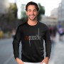 Men's Promotional T Shirts - TRENDSWEAR Harlow Mens Long Sleeve Crew