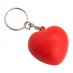 Stress Key Rings - Stress Heart Key Ring